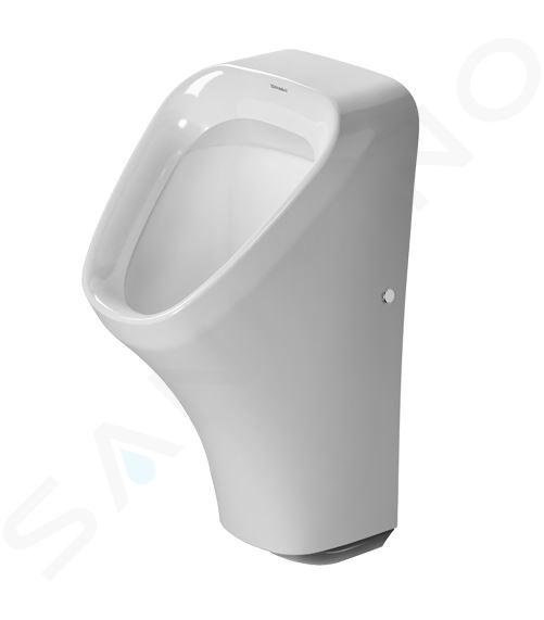 Duravit DuraStyle - Urinale, comando elettronico, ingresso posteriore, bianco 2804310000