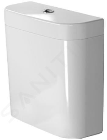 Duravit Happy D.2 - Splachovací nádrž 395x160 mm, připojení vpravo nebo vlevo, alpská bílá 0934000005