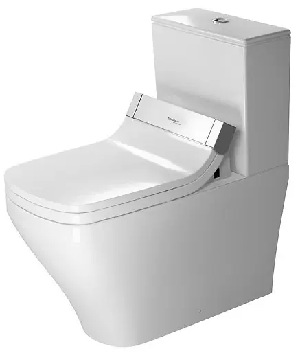 Duravit DuraStyle - Cuvette de WC à poser pour SensoWash, blanc 2156590000