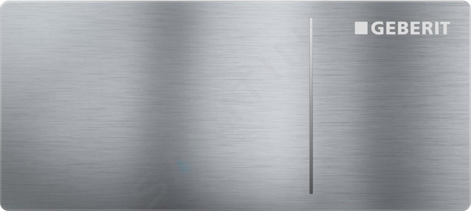 Geberit Omega70 - Betätigungsplatte, Edelstahl gebürstet 115.084.FW.1