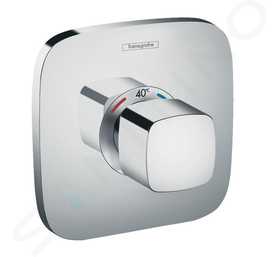 Hansgrohe Ecostat E - Miscelatore termostatico ad incasso Highflow, cromato 15706000