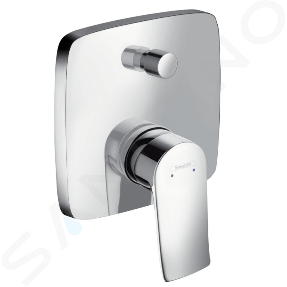 Hansgrohe Metris New - Baterie cadă încastrată, crom 31454000