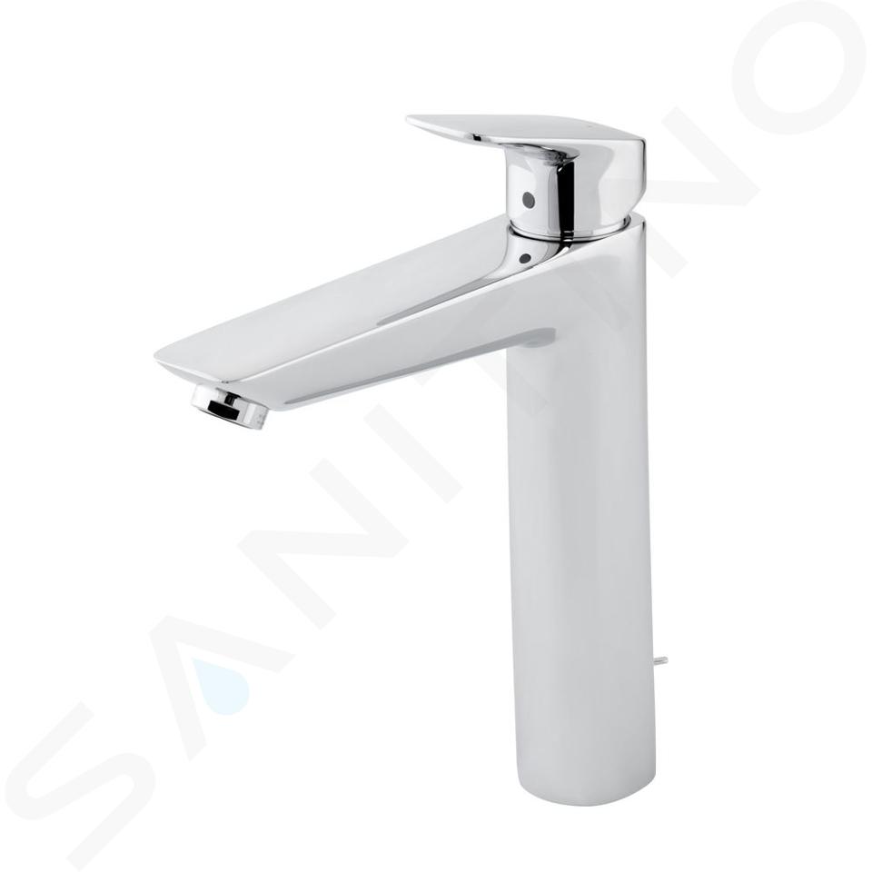 Mitigeur de lavabo hansgrohe Logis 100 chrome avec garniture de vid