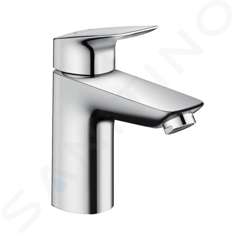 Hansgrohe Logis - Mitigeur de lavabo 100 avec garniture de vidage Push-Open, chrome 71107000