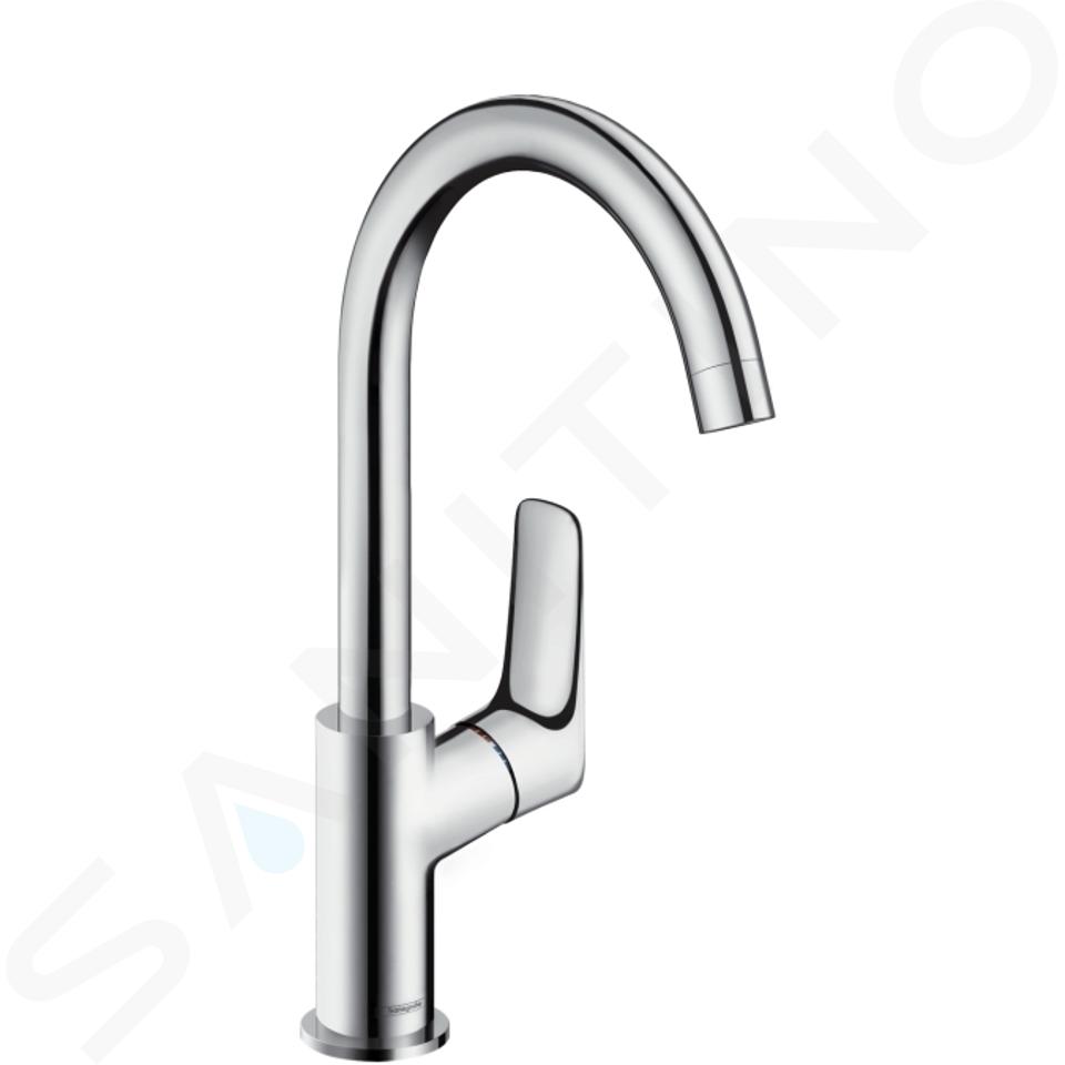 Hansgrohe Logis - Mitigeur de lavabo 210 avec garniture de vidage, chrome 71130000