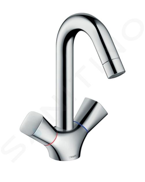 Hansgrohe Logis - Bateria umywalkowa z odpływem, chrom 71222000