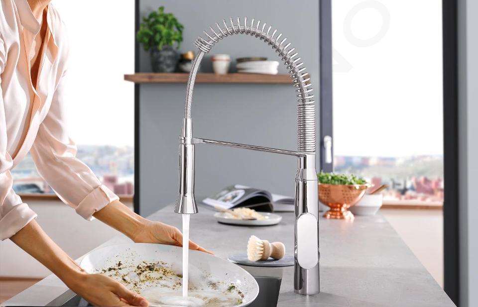 Grohe 31379DC0 K7 Miscelatore Cucina, M, Acciaio Satinato - Ernesto Shop