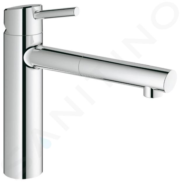 Grohe Concetto - Páková dřezová baterie, chrom 31129001