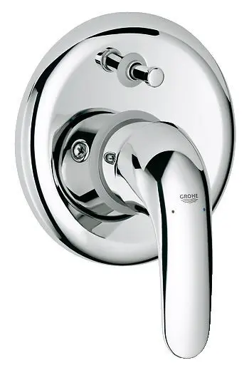 Grohe Euroeco - Baterie cadă, încastrată, crom 32747000