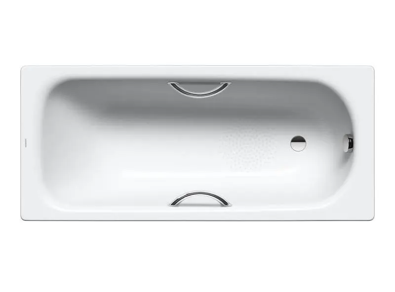 Levně Kaldewei Advantage - Vana Saniform Plus Star 334, 170x73 cm, s otvory pro madla, antislip, Perl-Effekt, bílá 133430003001