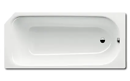 Levně Kaldewei Advantage - Obdélníková vana Saniform V2 362-1, 160x70 cm, antislip, Perl-Effekt, bílá 192230003001
