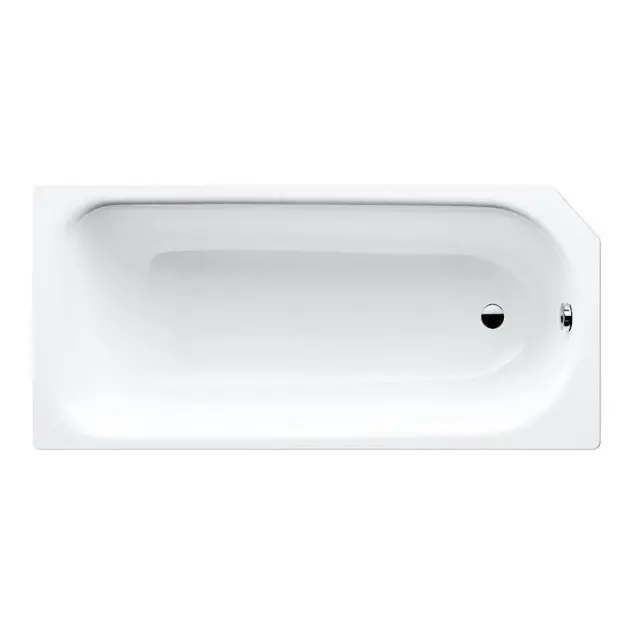 Levně Kaldewei Advantage - Obdélníková vana Saniform V3 362-1, 160x70 cm, Perl-Effekt, bílá 192300013001