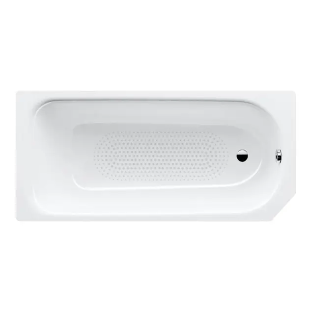 Levně Kaldewei Advantage - Obdélníková vana Saniform V4 362-1, 160x70 cm, celoplošný antislip, bílá 192434010001