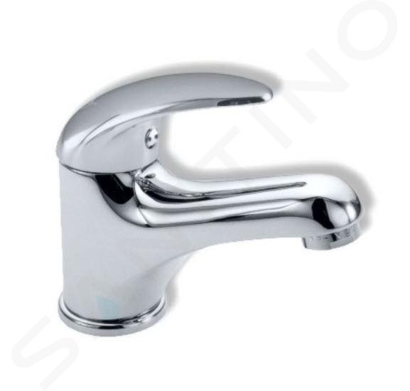 Novaservis Metalia 55 - Rubinetto da lavabo, solo acqua fredda, senza sistema di scarico, cromo 55005/1,0