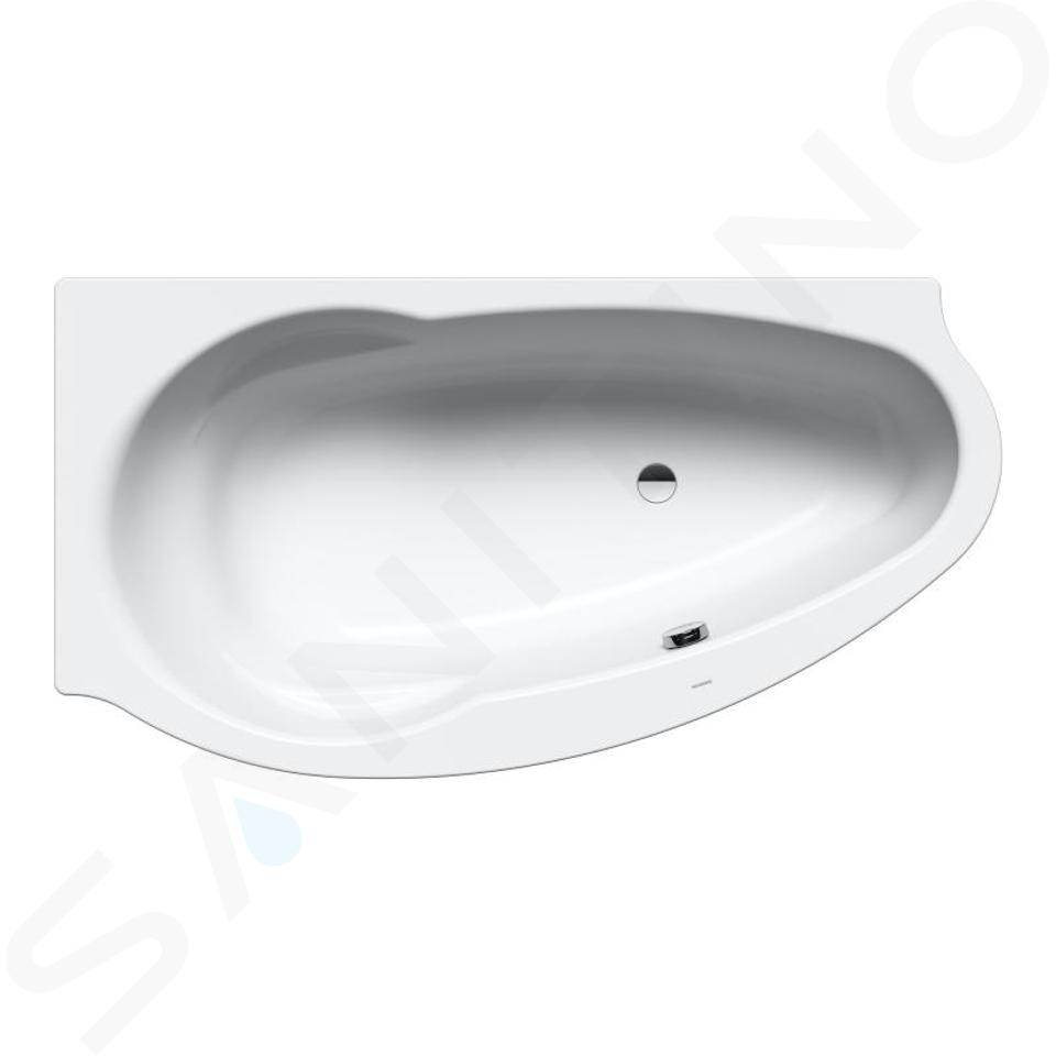 Kaldewei Avantgarde - Asymetrická vaňa Studio pravá 826-3, 1700x900 mm, polystyrénový nosič, Perl-Effekt, biela 222248033001