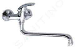 Novaservis Metalia 55 - Miscelatore da lavabo, cromo 55078,0