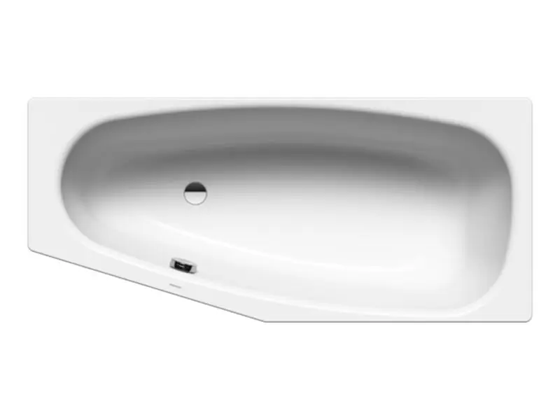 Levně Kaldewei Advantage - Asymetrická vana Mini levá 832, 157x75/50 cm, bílá 224800010001