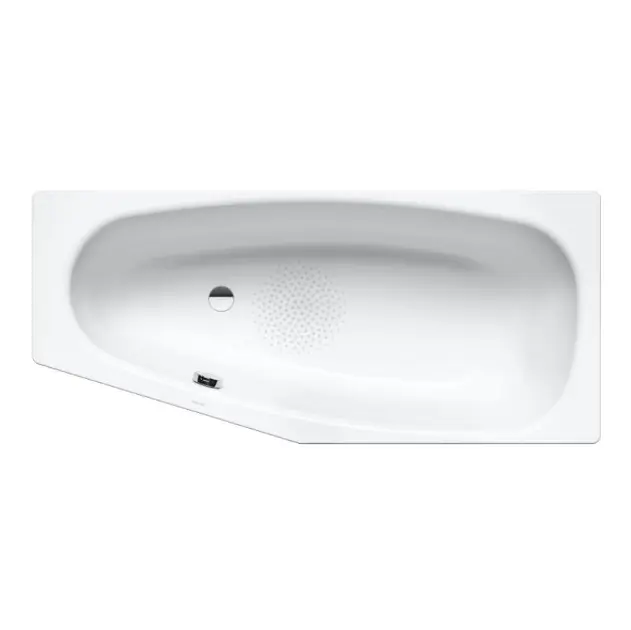 Levně Kaldewei Advantage - Asymetrická vana Mini levá 832, 157x75/50 cm, antislip, bílá 224830000001