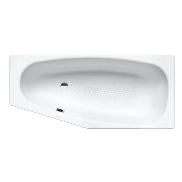 Levně Kaldewei Advantage - Asymetrická vana Mini levá 832, 157x75/50 cm, celoplošný antislip, bílá 224834010001