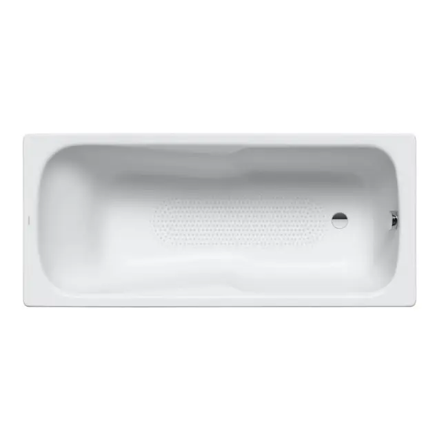Levně Kaldewei Ambiente - Obdélníková vana Dyna Set 620, 170x75 cm, celoplošný antislip, bílá 226134010001