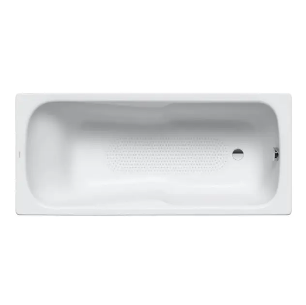 Levně Kaldewei Ambiente - Obdélníková vana Dyna Set 622, 180x80 cm, celoplošný antislip, Perl-Effekt, bílá 226434013001