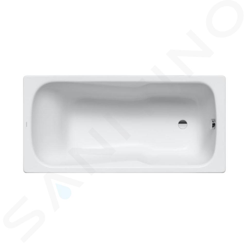 Kaldewei Ambiente - Vasca da bagno rettangolare Dyna Set 626, 160x70 cm, bianco 226800010001