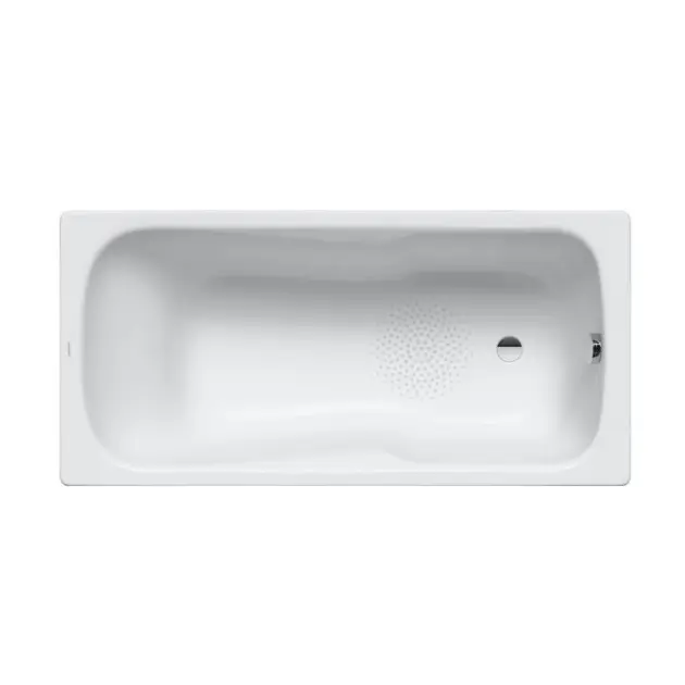 Levně Kaldewei Ambiente - Obdélníková vana Dyna Set 626, 160x70 cm, antislip, Perl-Effekt, bílá 226830003001