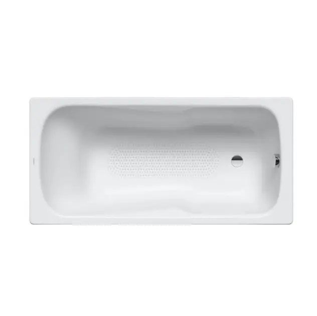 Levně Kaldewei Ambiente - Obdélníková vana Dyna Set 626, 160x70 cm, celoplošný antislip, bílá 226834010001