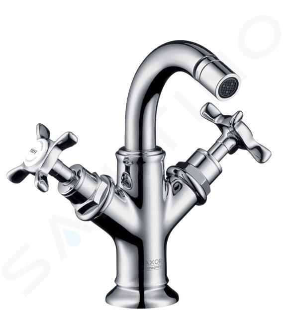 Axor Montreux - Miscelatore per bidet con due rubinetti, cromo 16520000