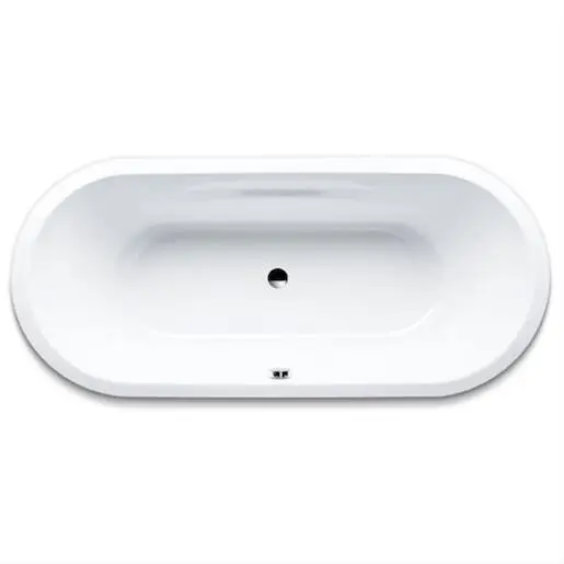 Levně Kaldewei Ambiente - Oválná vana Vaio Duo Oval 951, 180x80 cm, Perl-Effekt, bílá 233100013001