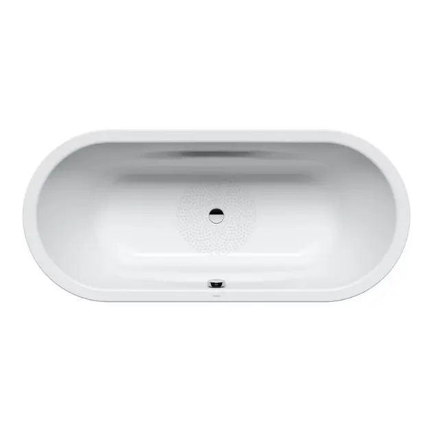 Levně Kaldewei Ambiente - Oválná vana Vaio Duo Oval 951, 180x80 cm, antislip, Perl-Effekt, bílá 233130003001