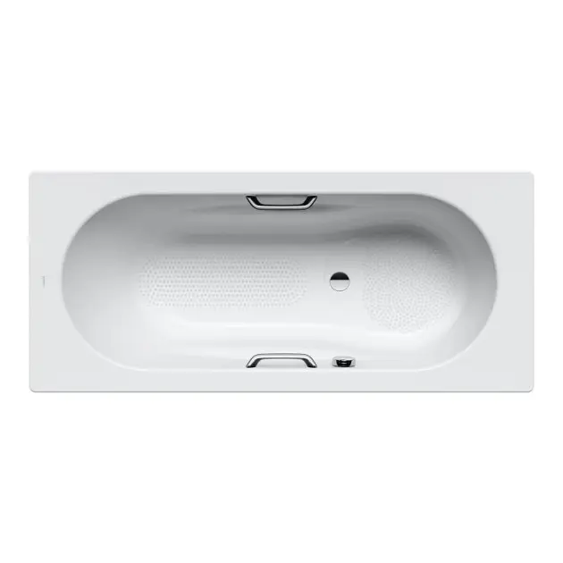 Levně Kaldewei Ambiente - Obdélníková vana Vaio Set Star 955, 170x75 cm, s otvory pro madla, celoplošný antislip, bílá 233534010001