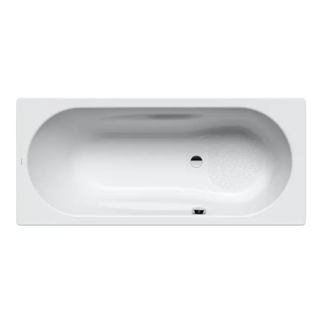 Kaldewei Ambiente - Baignoire rectangulaire Vaio Set 956, 160x70 cm, antidérapante, effet Perl, blanc 233630003001