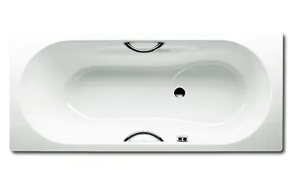 Levně Kaldewei Ambiente - Obdélníková vana Vaio Set Star 945, 170x70 cm, s otvory pro madla, celoplošný Antislip, bílá 234527090001