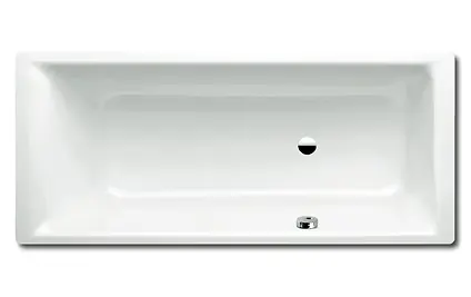 Levně Kaldewei Ambiente - Obdélníková vana Puro 657, 180x80 cm, celoplošný Antislip, Perl-Effekt, bílá 256727093001
