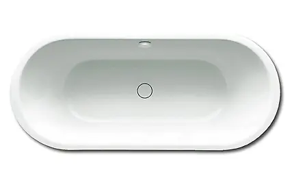 Levně Kaldewei Avantgarde - Vana Centro Duo Oval 127, 170x75 cm, Perl-Effekt, bílá 282700013001