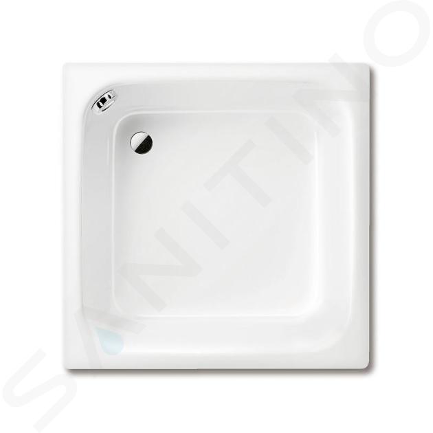 Kaldewei Advantage - Receveur de douche carré Sanidusch 496, 90x90x25 cm, blanc - Receveur de douche, sans support en polystyrène 332100010001