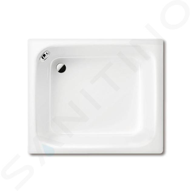 Kaldewei Advantage - Obdĺžniková sprchová vanička Sanidusch 559, 75x90x25 cm, biela-sprchová vanička, Perl-Effekt, bez polystyrénového nosiča 332600013001