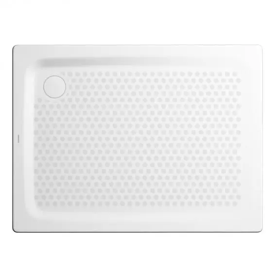 Kaldewei Avantgarde - Piatto doccia Superplan 405-2, 90x110 cm, supporto in polistirolo, superficie completa antiscivolo, bianco 430535040001