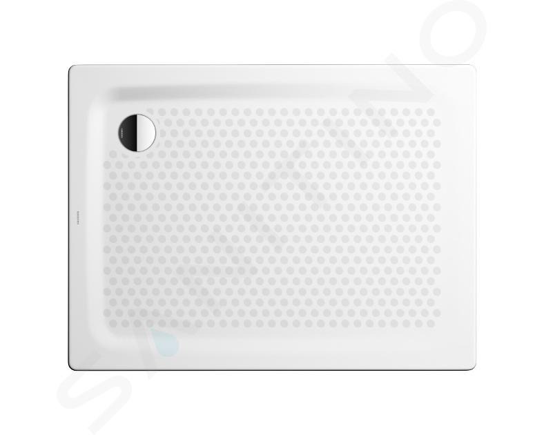 Kaldewei Avantgarde - Sprchová vanička Superplan 406-2, 90x120 cm, polystyrénový nosič, celoplošný antislip, biela 430635040001