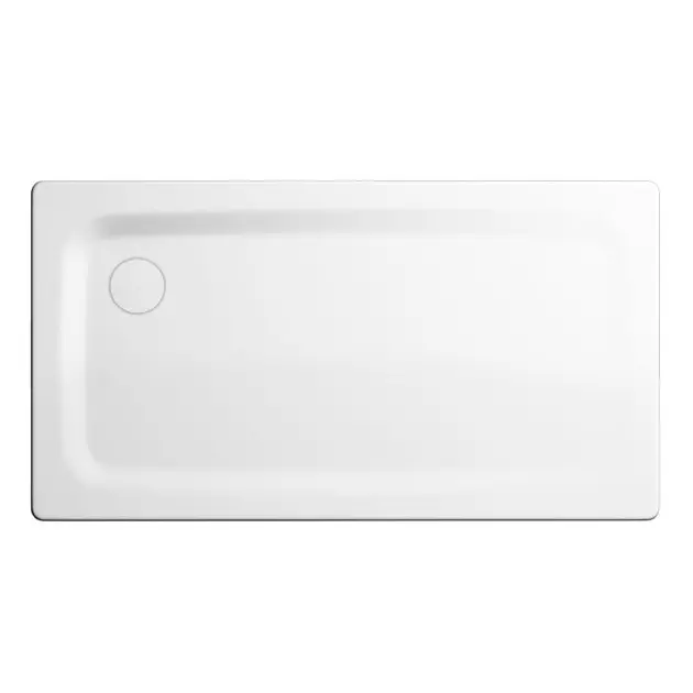 Levně Kaldewei Avantgarde - Sprchová vanička Superplan 406-5, 90x120 cm, snížený polystyrénový nosič, Perl-Effekt, bílá 430647983001
