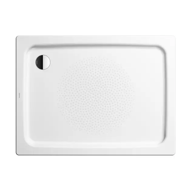 Kaldewei Ambiente - Receveur de douche rectangulaire Duschplan 415-2, 70x120 cm, antidérapant, effet Perl, support en polystyrène, blanc 431535003001