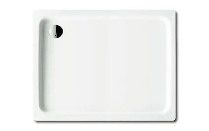 Levně Kaldewei Ambiente - Obdélníková sprchová vanička Duschplan 416-2, 75x100 cm, antislip, Perl-Effekt, polystyrénový nosič 431635003001