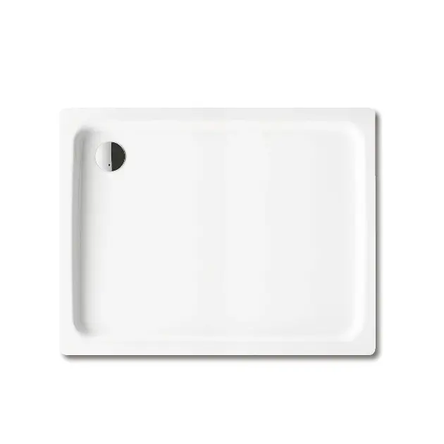 Levně Kaldewei Ambiente - Sprchová vanička Duschplan 418-1, 100x90 cm, bez polystyrénového nosiče, bílá 431800010001