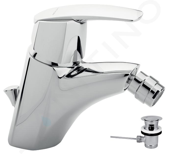 Novaservis Metalia 56 - Robinetterie de bidet avec vidage, chrome 56011,0