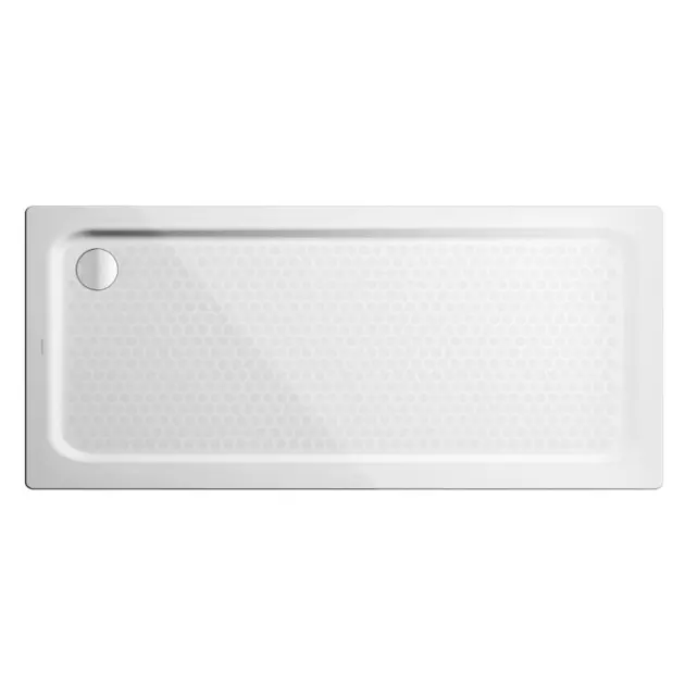 Kaldewei Avantgarde - Receveur de douche Superplan XXL 429-2, 90x140 cm, support polystyrène, Antidérapant sur toute la largeur, Effet Perl, blanc 432935043001