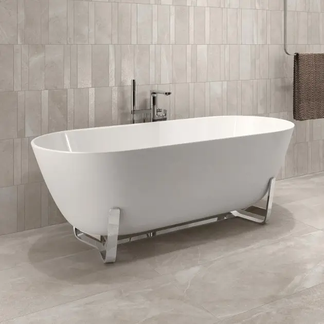 Villeroy & Boch Antheus - Volně stojící vana 155x75 cm, alpská bílá UBQ155ANH7F400V-01 | Sanitino.cz