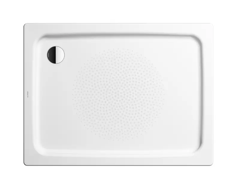 Levně Kaldewei Ambiente - Sprchová vanička Duschplan 546-1, 100x80 cm, antislip, Perl-Effekt, bez polystyrénového nosiče, bílá 440130003001