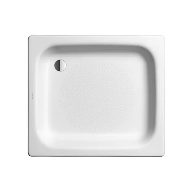 Kaldewei Advantage - Receveur de douche Sanidusch 551, 80x90 cm, antidérapant, Perl-Effect, sans support en polystyrène, blanc 440830003001