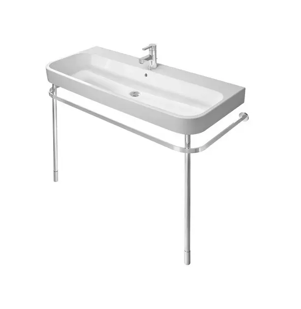 Duravit Happy D.2 - Onderbouw voor wastafel, 117 cm, chroom 0030791000